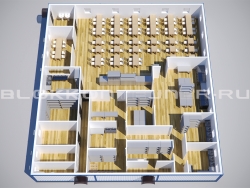 Модульная столовая в Севастополе в Эртиле