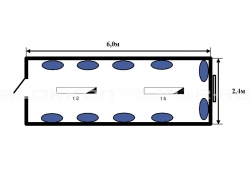 Вагончик 6м сантехнический в Эртиле
